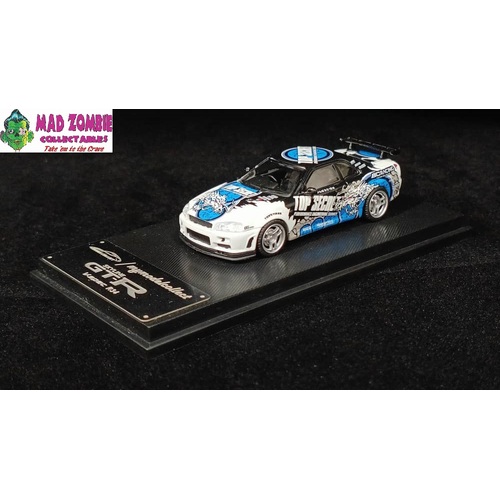 Model Collect 64 1/64 - Skyline GT-R, Mk5 R34 V-SPEC-II Top Secret