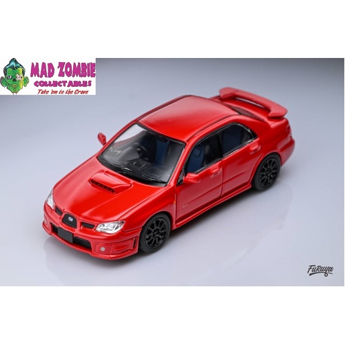 Furuya 1/64  -  Impreza WRX STI(Hawkeye) GD Sedan Baby Driver Red