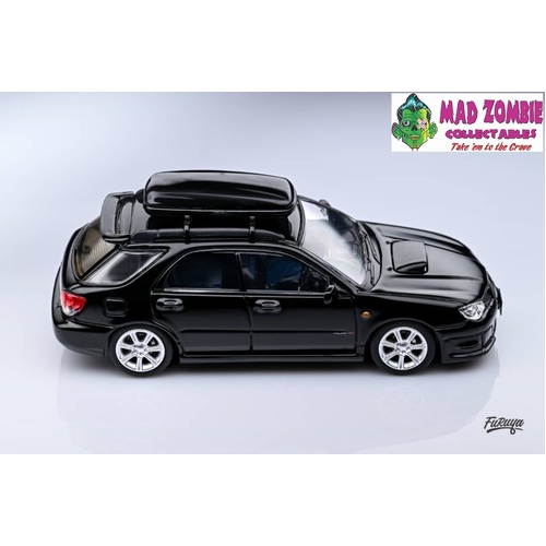 Furuya 1/64  - Impreza WRX STI (Hawkeye) GG Wagon Black