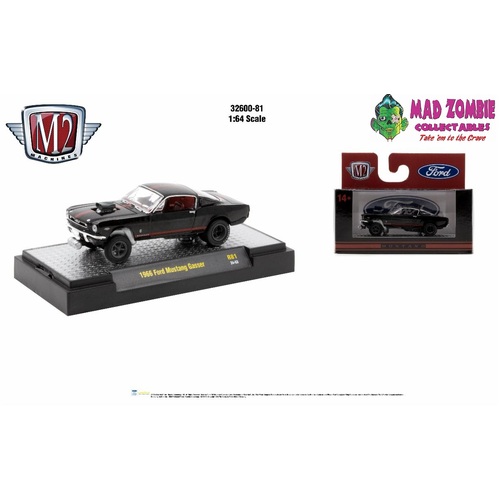 M2 Machines 1/64 Scale - Detroit-Muscle Release 81 - 1966 Ford Mustang Gasser