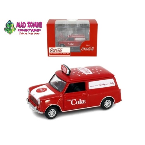 Tiny City 1:50 Scale Morris Mini Cooper Coca-Cola