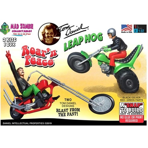 Atlantis Model Kit - Leap Hog Roar'N Peace 2 Pack Tom Daniel 