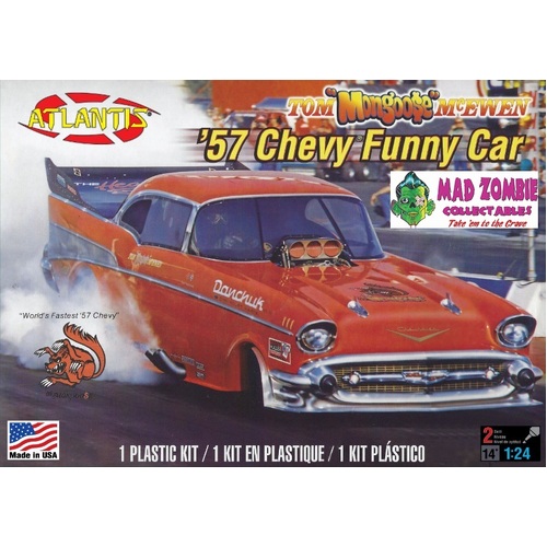 Atlantis Model Kit 1/24 - Tom McCuen's 1957 Chevy Funny Car 