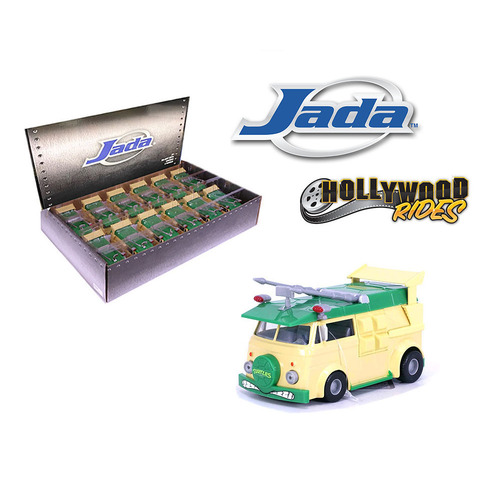 Jada 1:32 Teenage Mutant Ninja Turtles Party Wagon – Hollywood Rides 
