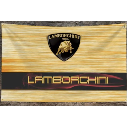 Flag: Lamborghini Flag (60mm x 90mm)