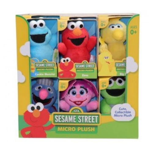 Sesame Street Micro Plush 7.5cm - Assorted