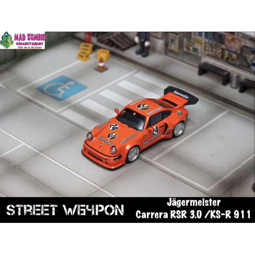 Street Weapon 1/64 Scale - Porsche KS-R 911 Jagermeister