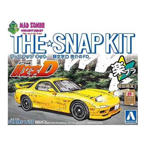 Aoshima 1/32 Scale Model Kit - Initial D Keisuke's FD 