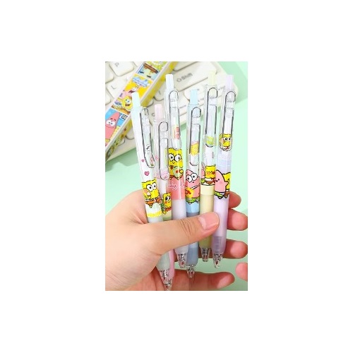 Spongebob Squarepants Gel Pen 0.5 Black - Blind Box - Random Selection