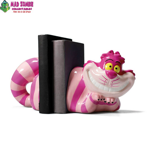 Disney Alice in Wonderland Bookends & Money Bank - Cheshire Cat