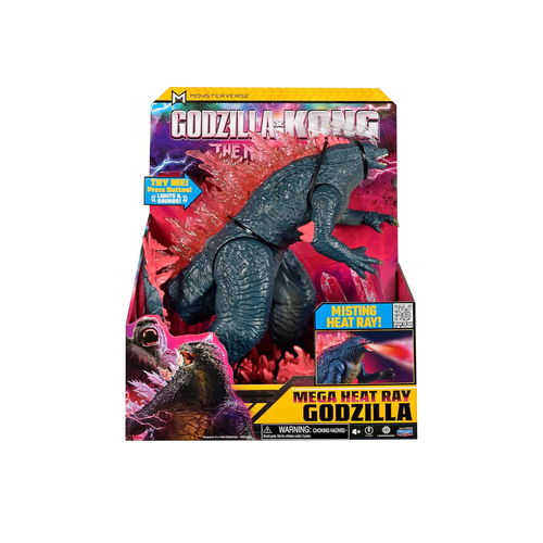 Godzilla x Kong - The New Empire Mega 13” Electronic Action Figure -  Heat Ray Godzilla