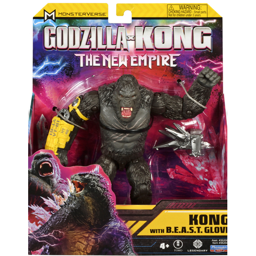 Godzilla x Kong - The New Empire 6" Basic Figure - King Kong with Beast Glove