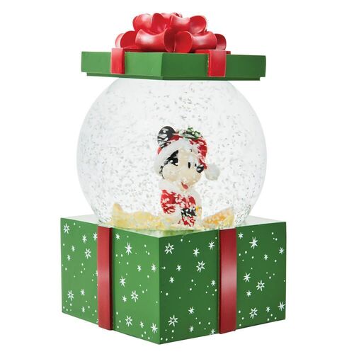 Department 56 Disney Mickey Mouse Christmas Snow Globe