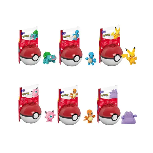 MEGA Construx Pokemon Evergreen Poke Ball - Assorted