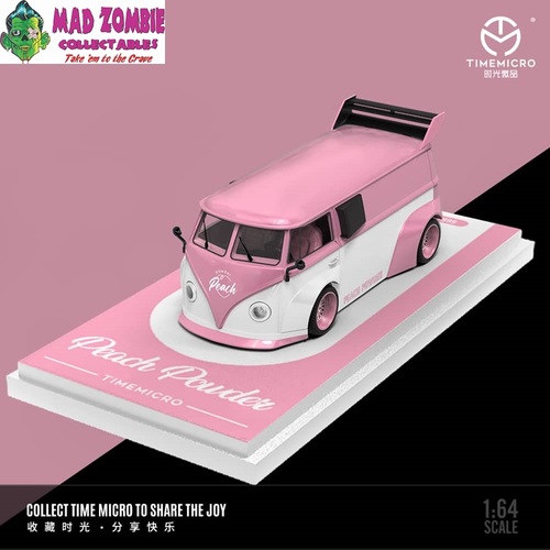 Time Micro 1/64 Scale - VW T1 Base Version Peach Pink (PRE-ORDER)