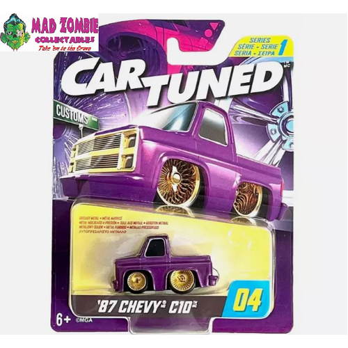 Car Tuned Series 1 - 87 CHEVY C10 SQUAREBODY #04
