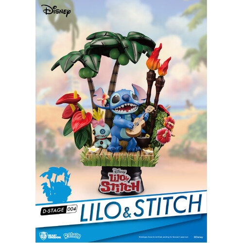 Beast Kingdom D Stage Lilo & Stitch Stitch