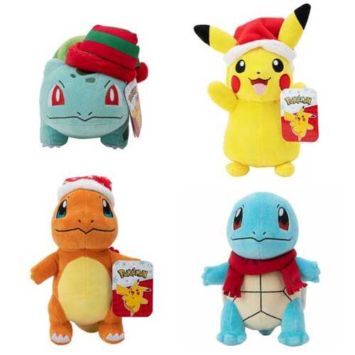 Pokemon 8" Plush - Holiday Assortment