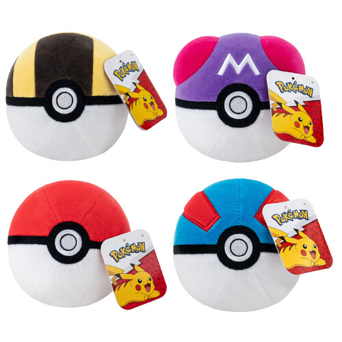 Pokemon 5" Plush - Pokeball Assortment 