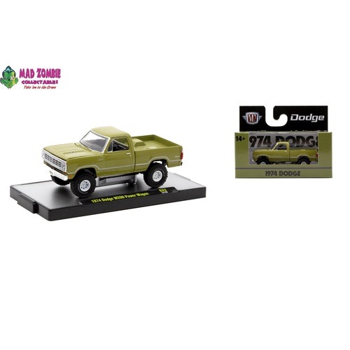 M2 Machines 1/64 Scale Auto-Thentics Release 92  - ​​​1974 Dodge W200 Power Wagon