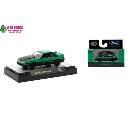 M2 Machines 1/64 Scale Auto-Thentics Release 92  - ​​1987 Ford Mustang GT