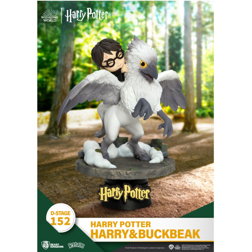 Harry Potter Beast Kingdom D Stage Statue - Harry and Buckbeak