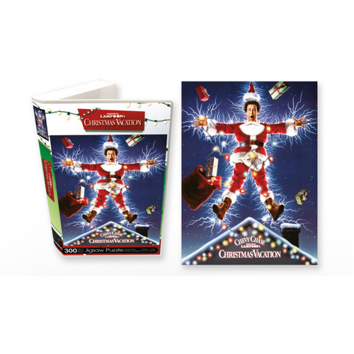 National Lampoon Aquarius VHS 300 Piece Jigsaw Puzzle - Christmas Vacation VHS Puzzle 300 pieces