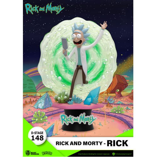 Rick & Morty Beast Kingdom D Stage - Rick