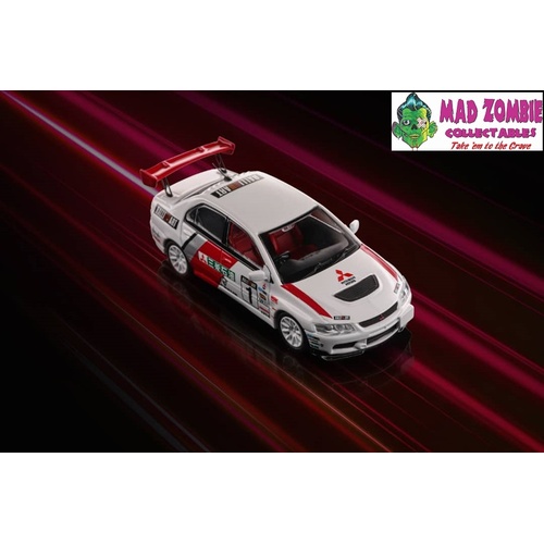 Speed GT 1/64 - Lancer Evolution EVO IX White Ralliart #1 - (PRE-ORDER)