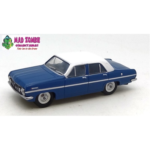 Aussie Road Ragers 1/64 1968 HR Special Sedan - Aqua Blue with White Roof