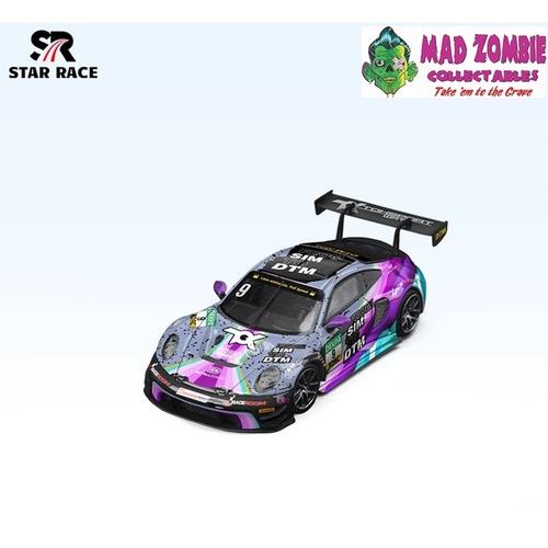 Star Race 1/64  - 992 GT3 R(Race Version) Matt Silver (PRE-ORDER)