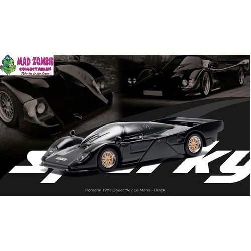 Sparky x Tiny 1/64 Porsche - Porsche Dauer 962 LM 1993 Black (Tiny Exclusive) - (PRE-ORDER)