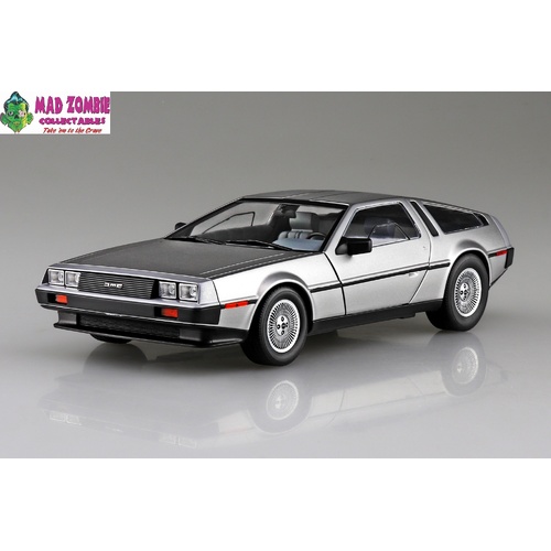 Aoshima 1/24 Scale Model Kit - 82 DeLorean DMC-12