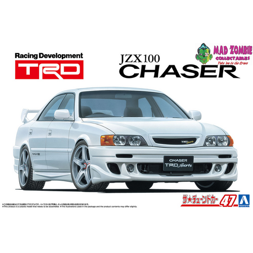 Aoshima 1/24 Scale Model Kit - TRD JZX100 Chaser '98 (Toyota)