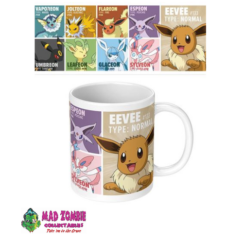 Pokemon Coffee Mug - Eevee Evolutions