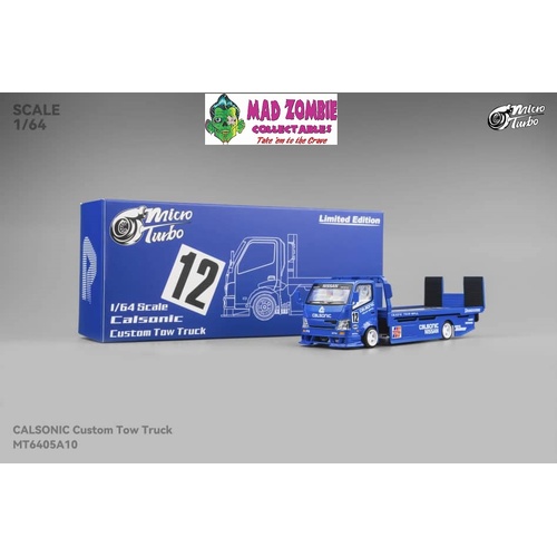 Micro Turbo 1/64 -300 Series II - Custom Tow Truck Calsonic Kansel Livery - (PRE-ORDRE)