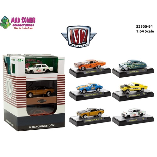 M2 Machines 1/64 Scale - Auto-Thentics Release 94 -  (FACTORY SEALED WITH CHANCE OF A CHASE)