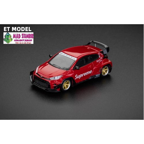 Fuji 1/64 Scale - GR Yaris, Pandem Rocket Bunny Modified. Supreme Livery (PRE-ORDER)