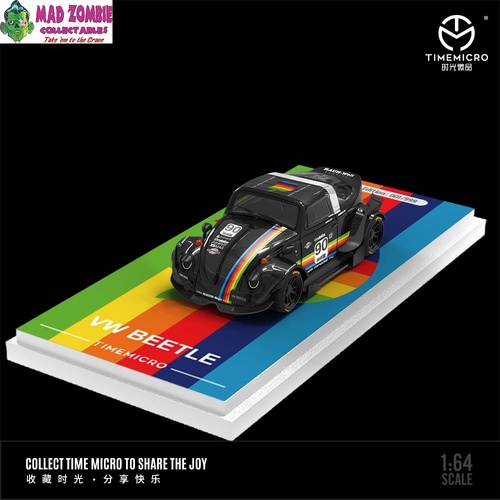Time Micro 1/64 Scale - RWB Beetle Targa Black Apple (PRE-ORDER)
