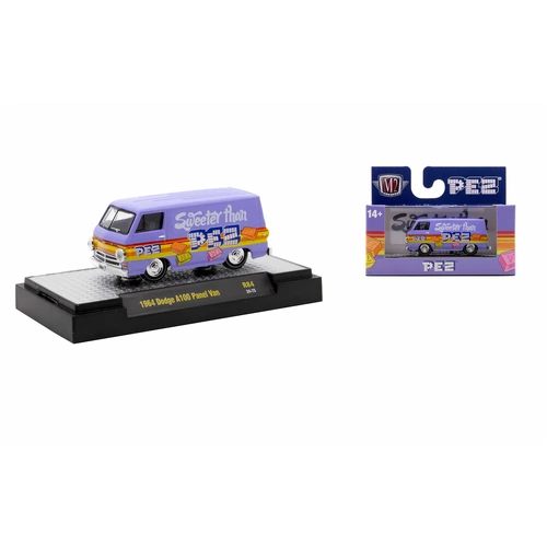 M2 Machines 1/64 Scale - Detroit-Muscle Release 84 - 1964 Dodge A100 Van