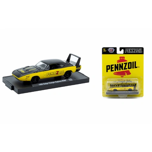 M2 Machine 1/64 Scale Auto Drivers Release 120 - 1969 Dodge Charger Daytona HEMI