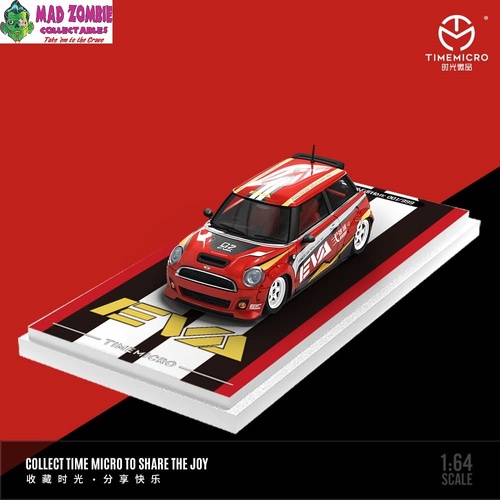 Time Micro 1/64 Scale - Mini Cooper(R56) EVA Red (PRE-ORDER)