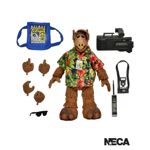 Alf 7" Scale Action Figure - SDCC 23 Exclusive - Cosmic Con Alf Ultimate 