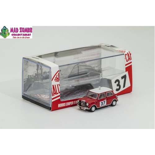GCD 1/64 Scale - Mini Mark I Mini Cooper S Rallye Automobile Monte-Carlo Version 1964 Winner #37 - PRE-ORDER