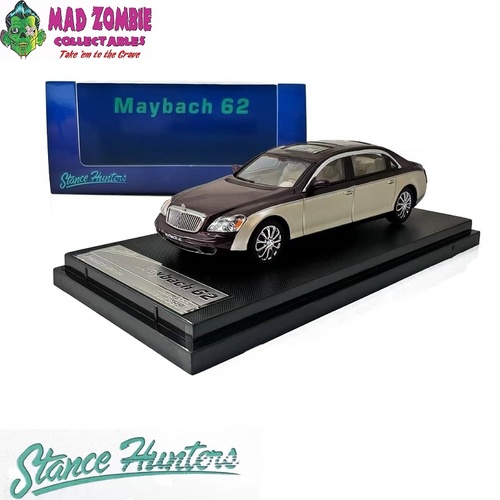 Stance Hunter 1/64 Scale - Maybach 62 Wine-Gold Dual - (PRE-ORDER)