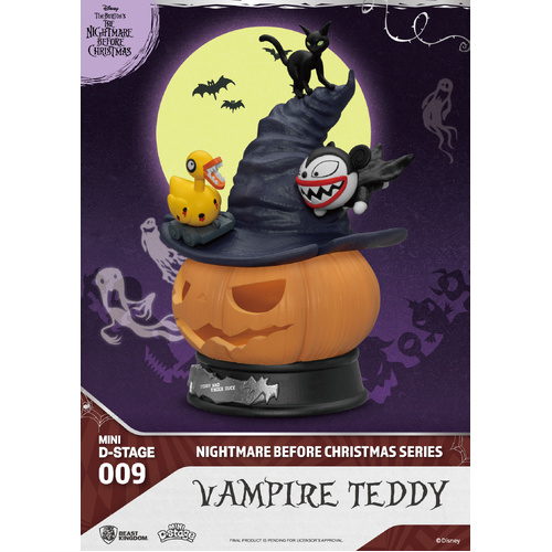 Disney The Nightmare Before Christmas - Beast Kingdom Mini D Stage Series MDS-009 - Vampire Teddy