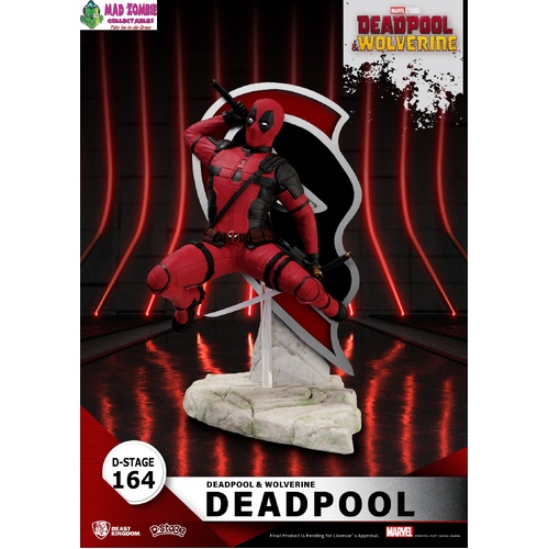 Deadpool & Wolverine Beast Kingdom D Stage Statue - Deadpool