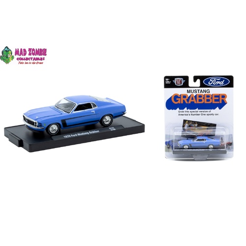 M2 Machine 1/64 Scale Auto Drivers Release 122 - 1970 Ford Mustang Grabber