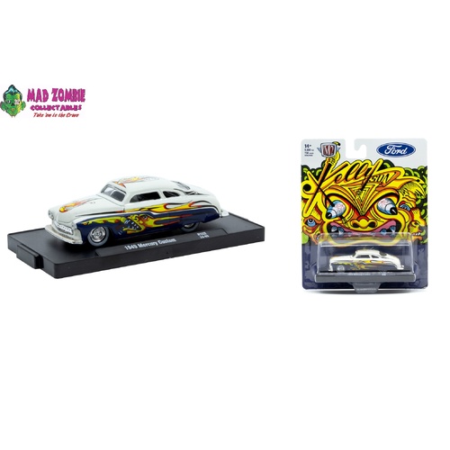 M2 Machine 1/64 Scale Auto Drivers Release 122 - 1949 Mercury Custom