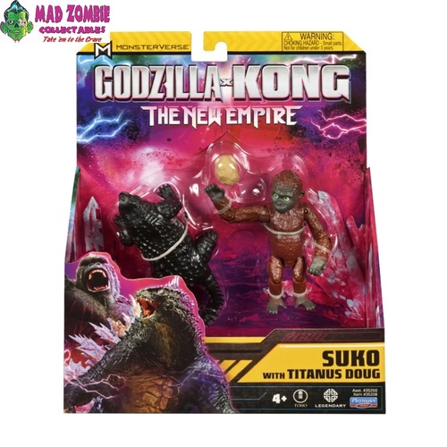 Godzilla x Kong - The New Empire 6" Basic Figure - Suko with Titanus Doug
